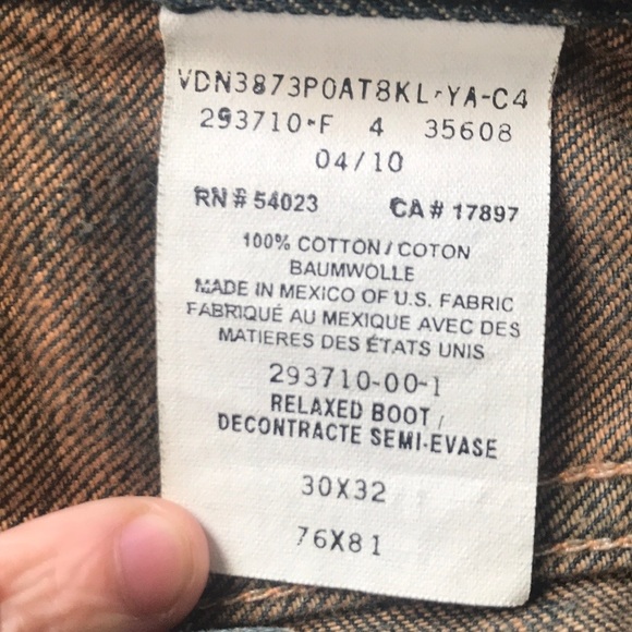 3/$99 Men’s Gap Relaxed Boot Fit 1969 Jeans - Picture 7 of 8